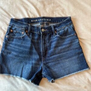 American Eagle Outfitters Dark Blue Jean Shorts